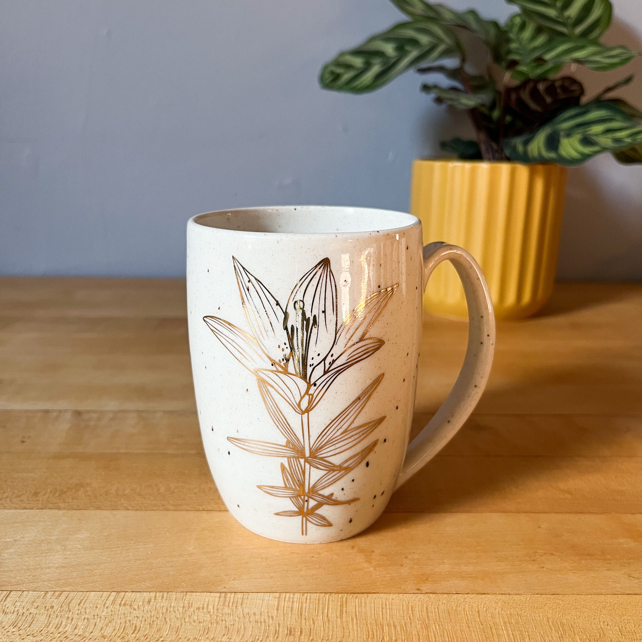 gold flower mug 4