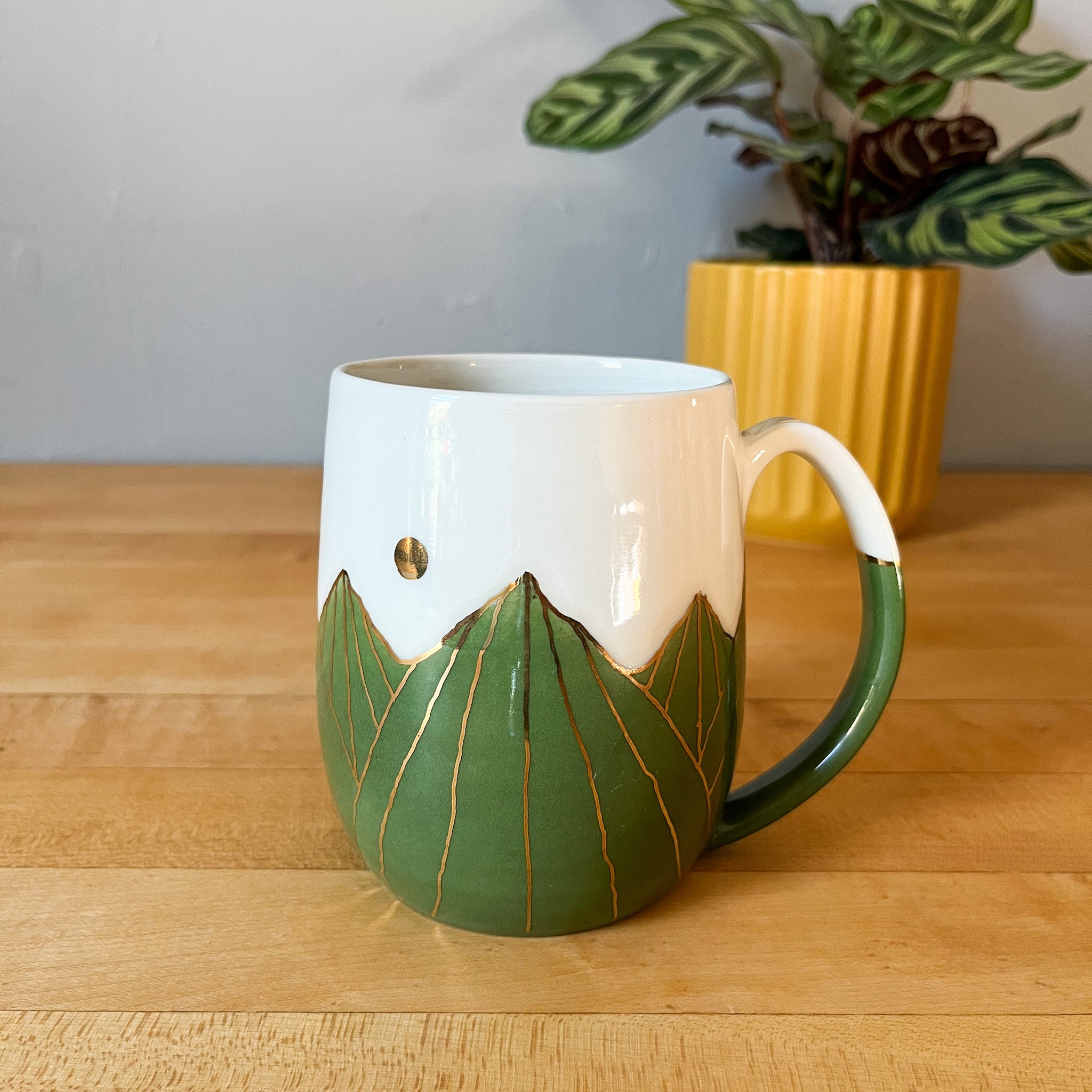 olive golden hour mug