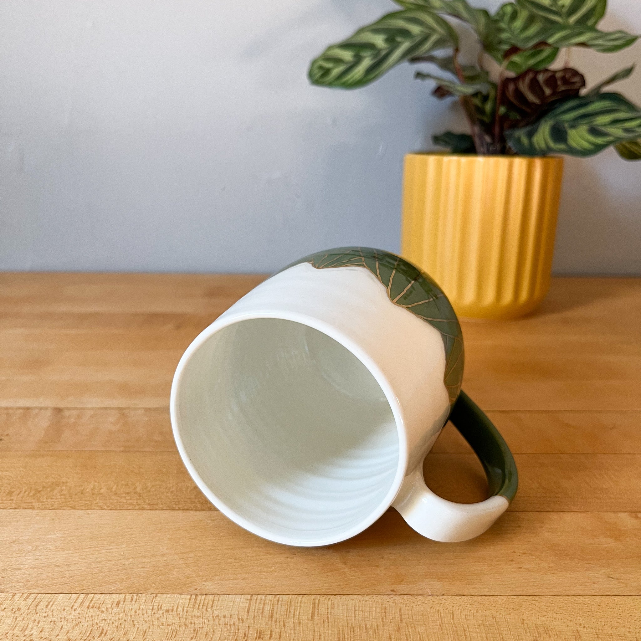 olive golden hour mug